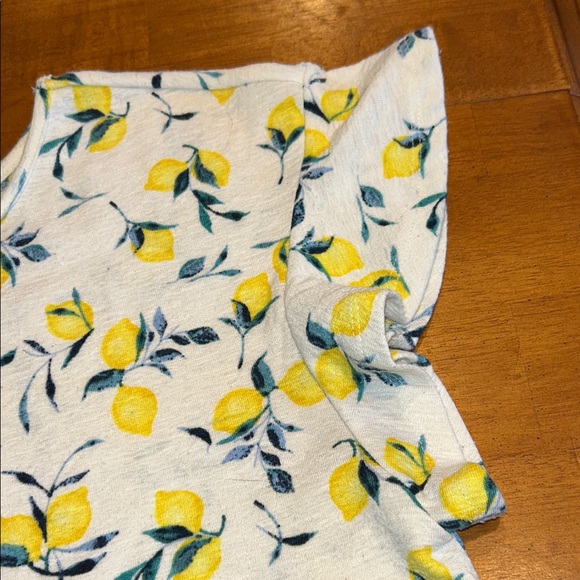 Banana Republic Lemon Print Top - Picture 2 of 4